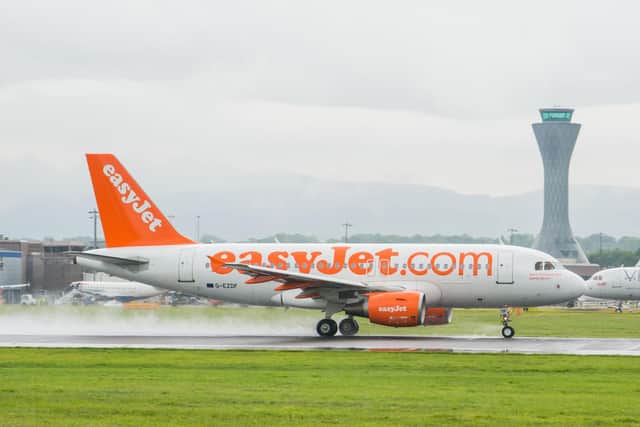 EasyJet flies a number of Scottish routes including services from Edinburgh Airport, above. Picture: Ian Georgeson