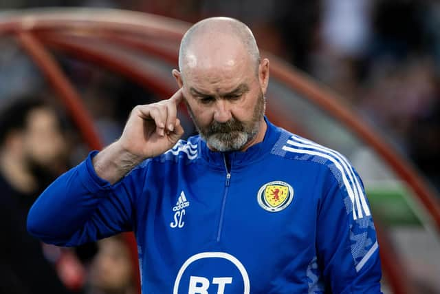 Current Scotland manager Steve Clarke.