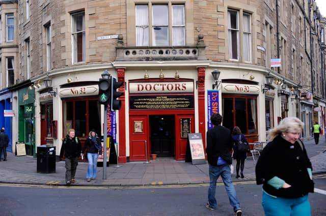 Women were asked to leave Doctors pub.