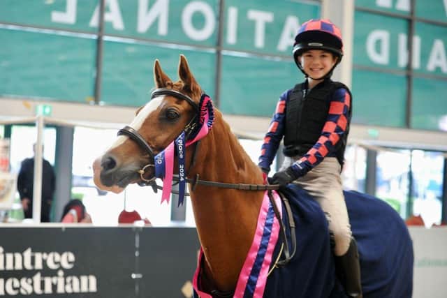 (Credit - Majestic Photography) - Bea Allen & Hotshots Harry Hall One Club Junior 90cm Champion