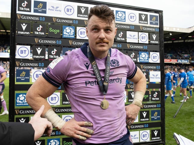 Huge shift from the Glasgow No 8 who made 23 tackles and was a deserved player of the match. 8