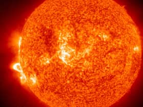 Nuclear fusion power plants would recreate processes that happen within the Sun to create electricity, without the risk of a Fukushima-style disaster (Picture: Nasa via Getty Images)