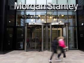 Morgan Stanley opened its first Glasgow office in 2000, employing six people. Having grown to occupy two city centre office buildings, the bank moved in 2018 to a new purpose-built HQ building on Waterloo Street in the city’s International Financial Services District. Picture: Kieran Dodds