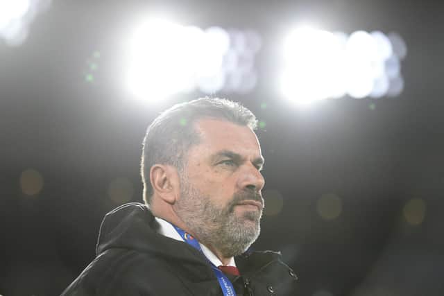Celtic manager Ange Postecoglou.