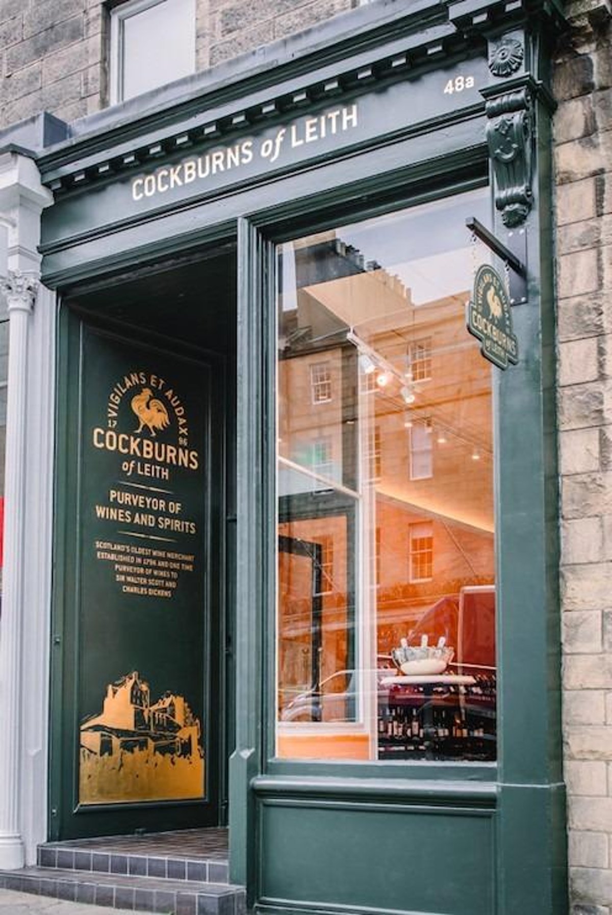 Scotland's oldest wine merchant opens first bottle shop in Edinburgh's New Town