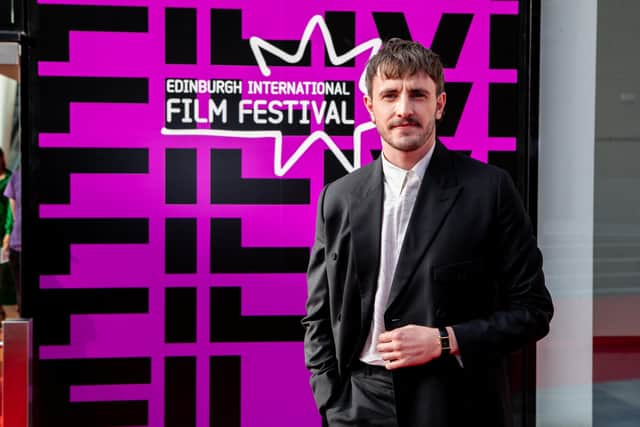 Actor Paul Mescal was among the stars who appeared on the red carpet at this year's Edinburgh International Film Festival.