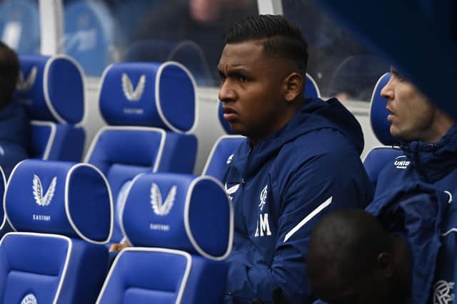 Alfredo Morelos is out of contract at Ranger at the end of the season. (Photo by Rob Casey / SNS Group)