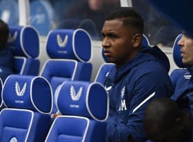 Alfredo Morelos is out of contract at Ranger at the end of the season. (Photo by Rob Casey / SNS Group)