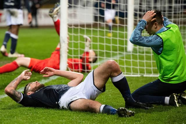 Dundee failed to beat Cove Rangers on the penultimate weekend of the season - they will win the Championship with a win or draw against Queen's Park. (Photo by Mark Scates / SNS Group)