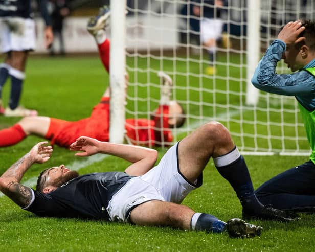 Dundee failed to beat Cove Rangers on the penultimate weekend of the season - they will win the Championship with a win or draw against Queen's Park. (Photo by Mark Scates / SNS Group)