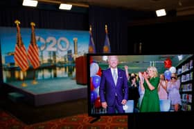 (Photo by BRIAN SNYDER/POOL/AFP via Getty Images)