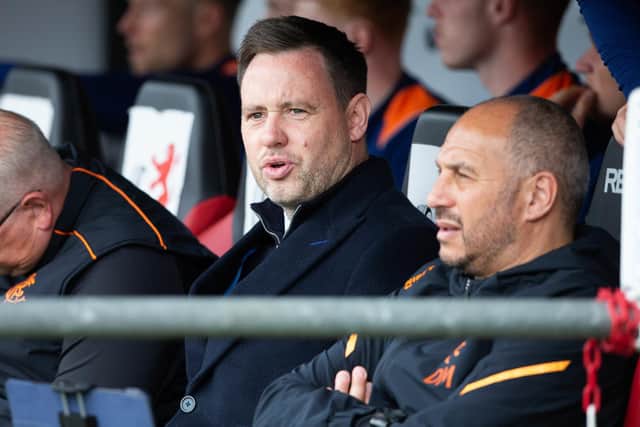 Rangers manager Michael Beale has been the most active ahead of the transfer window opening. (Photo by Ewan Bootman / SNS Group)