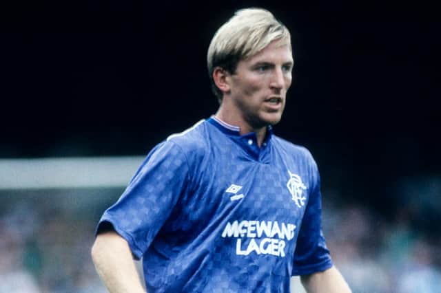 Gary Stevens played for Rangers from 1988 to 1994.