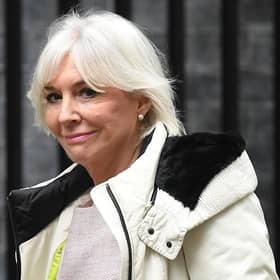 Culture Secretary Nadine Dorries described the idea that the BBC should play God Save the Queen at the end of its programmes as 'fantastic' (Picture: Daniel Leal/AFP via Getty Images)