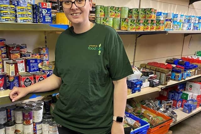 Claire McCunnie, manager of the Glasgow South West Food Bank.
