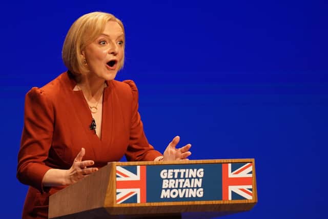 Prime Minister Liz Truss gave her keynote address to conference on Wednesday