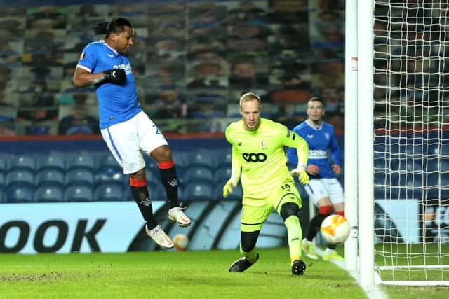 Alfredo Morelos. (Photo by Ian MacNicol/Getty Images)