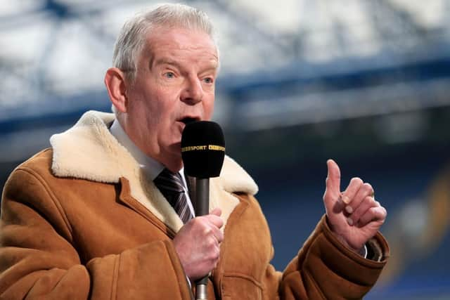 John Motson. 