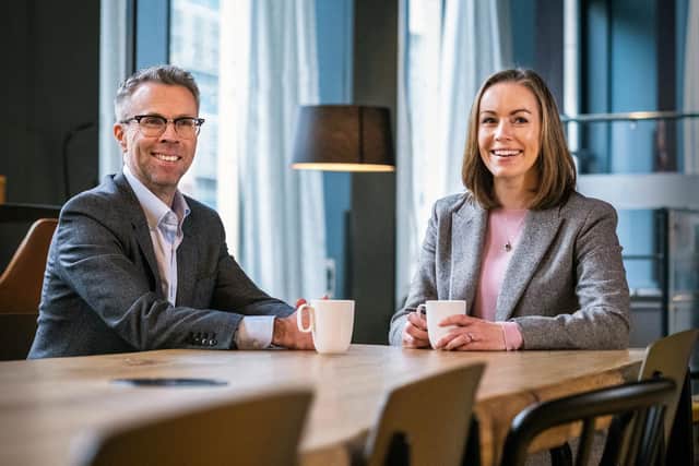 Burness Paull describes Richard Smith and Jennifer Wilkie as 'two of Scotland’s most highly-regarded family law advisors'. Picture: Chris Watt.