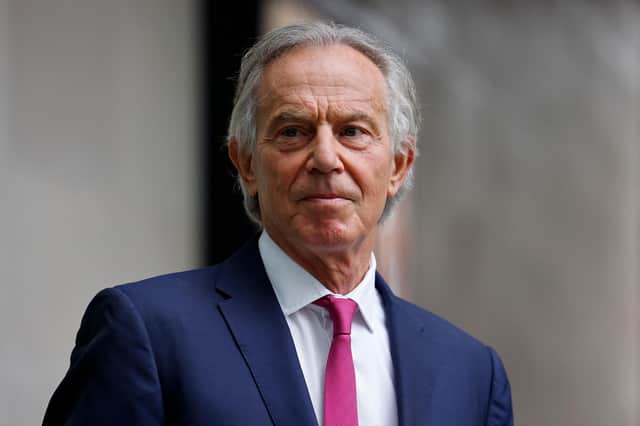 A new paper from Tony Blair's think tank tries to show that the road to net-zero carbon emissions need not be paved with confrontation (Picture: Tolga Akmen/AFP via Getty Images)