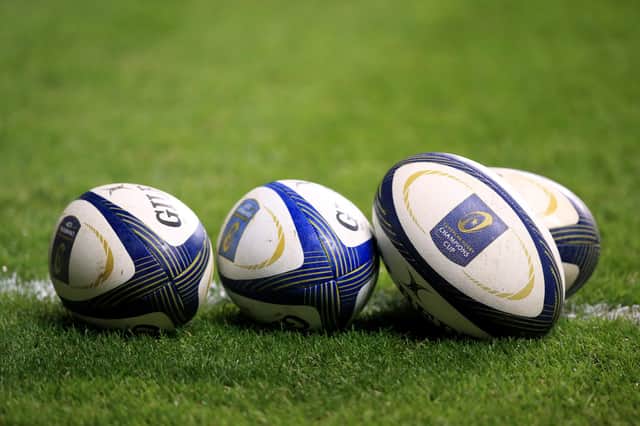 This season’s Champions Cup and Challenge Cup competitions have been temporarily suspended.