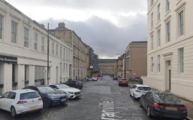 Police close street after unexplained sudden death in Glasgow