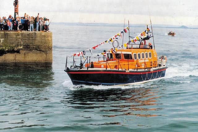 RNLB Kingdom of Fife arrived in Anstruther in 1991, and completed 508 rescues, coming to the aid of 469 people and has saved 39 lives. (Pic: RNLI)