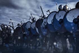 According to the research published in Nature, male skeletons from a viking burial site in Orkney, Scotland, were not actually genetically vikings despite being buried with swords and other viking memorabilia.