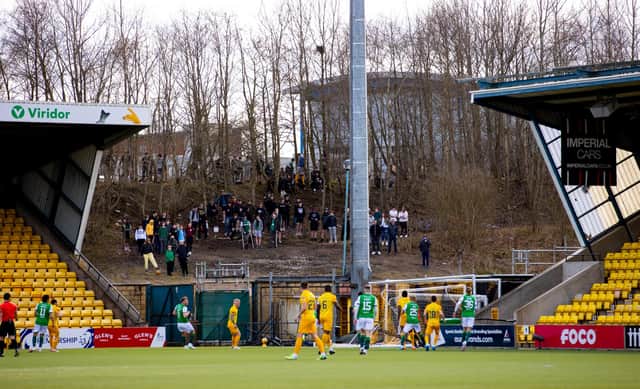 Fans have been locked out of Scottish football grounds this season. Picture: SNS