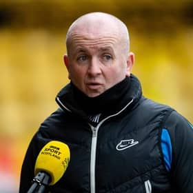 Livingston boss David Martindale speaks to the media (Photo by Paul Devlin / SNS Group)