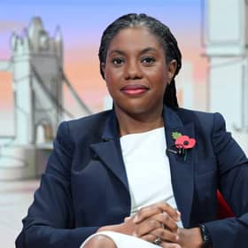 Kemi Badenoch during her appearance on BBC Sundays with Laura Kuenssberg