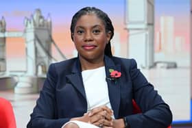 Kemi Badenoch during her appearance on BBC Sundays with Laura Kuenssberg