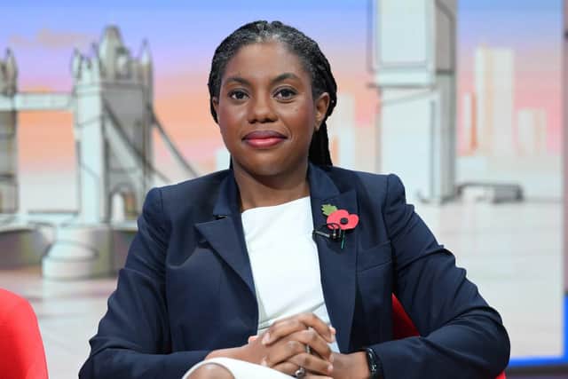 Kemi Badenoch during her appearance on BBC Sundays with Laura Kuenssberg