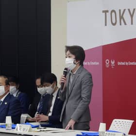 Tokyo 2020 Organising Committee President Seiko Hashimoto. Picture: Koji Sasahara/AP
