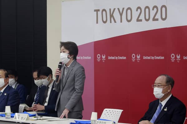 Tokyo 2020 Organising Committee President Seiko Hashimoto. Picture: Koji Sasahara/AP