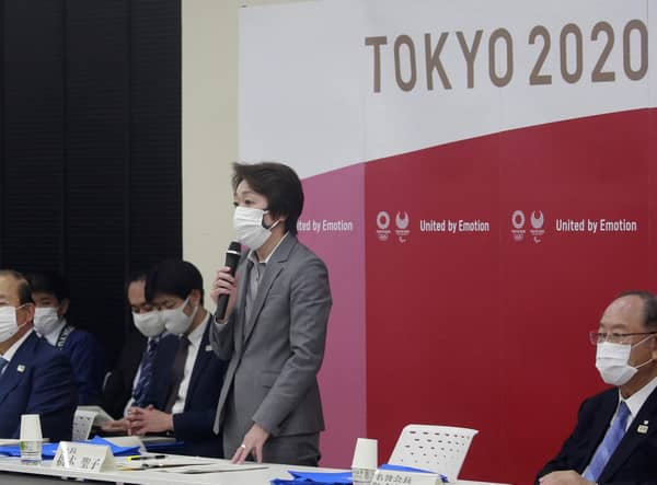 Tokyo 2020 Organising Committee President Seiko Hashimoto. Picture: Koji Sasahara/AP