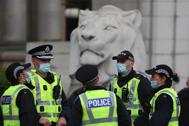 Operational independence is central to Scotland's policing model but the forces financial difficulties means it must go to government 'cap in hand', says Tom Wood (Picture: Andrew Milligan/PA)