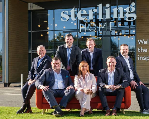 From left: top team members Matt Bonar, John Pattison, Murray Graham, Donna McPhee, George Knowles, Kenny Barclay, and Euan Graham at Sterling Home in Dunfermline. Picture: Mike Wilkinson.