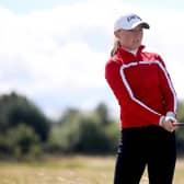 Louise Duncan is teeing up in the Tartan Pro Tour Carnoustie Tour Championship as she gears up for the LET Qualifying School later in the year. Picture: Charlie Crowhurst/Getty Images.