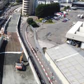 Work began on the Trams to Newhaven project in November 2019, and is expected to complete next spring. Picture: Trams To Newhaven