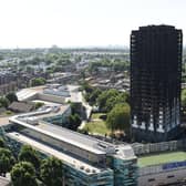 The Grenfell Tower in west London (David Mirzoeff/PA Wire)