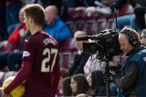 Cameras followed the fortunes of Hearts last season. Picture: SNS