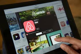 Hosts of short-term let properties, such as Airbnb and guest houses, were required to apply for a licence by October 1 last year. Picture: John MacDougall/AFP via Getty Images