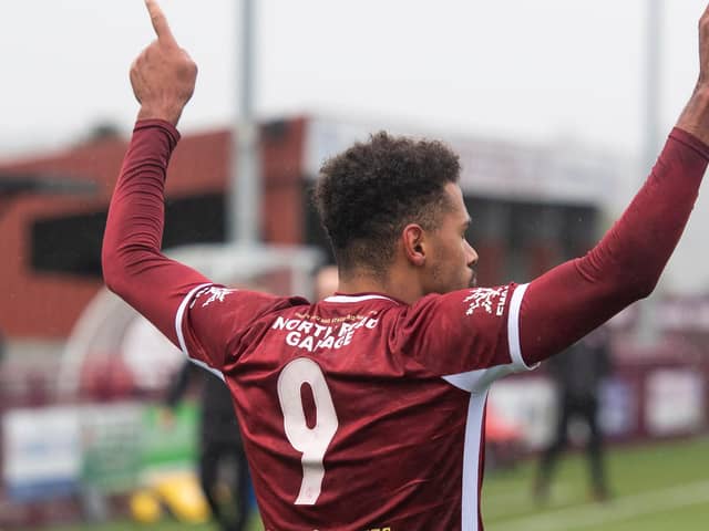 Nathan Austin was Kelty Hearts' hero against Brora Rangers.