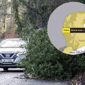A weather warning is in place for much of Scotland