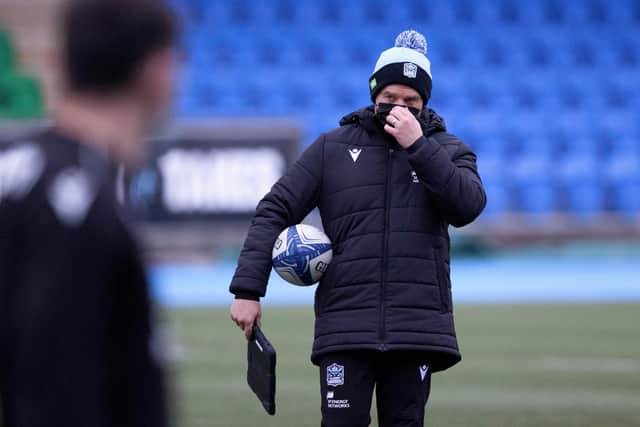 Glasgow Warriors head coach Danny Wilson has concerns over how the different rules over covid isolation in Scotland could impact his squad compared to teams from countries with a less strict approach. (Photo by Craig Williamson / SNS Group)