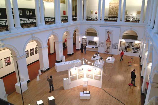 Book festival talks will be held in spaces like the art school sculpture court in future.