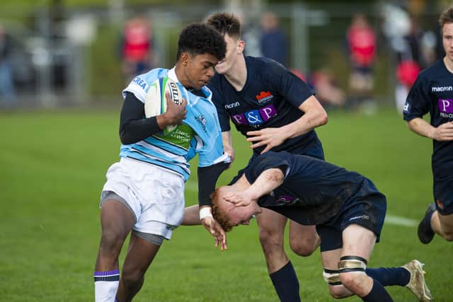 Glasgow's Amena Caqusau scored two tries.