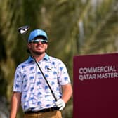 Ewen Ferguson pictured during his opening round in the Commercial Bank Qatar Masters at Doha Golf Club. Picture: Ross Kinnaird/Getty Images.