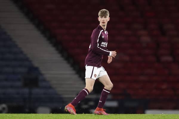 James Wilson has signed a new deal with Hearts. (Photo by Craig Foy / SNS Group)